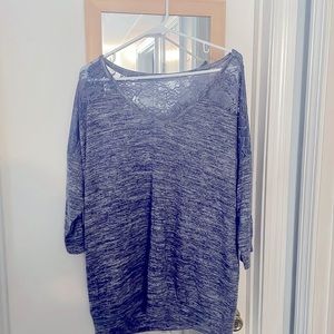 Torrid super soft plush short sleeve sweater. Lace detail. Brand new with tags.